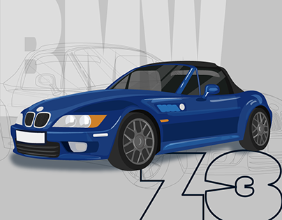 BMW z3 illustration