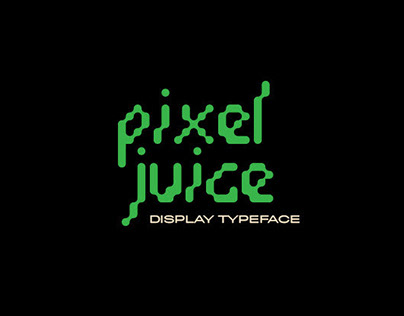 Pixel Juice / A Display Typeface