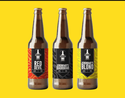 Beer Brand design (logo/labels/website)