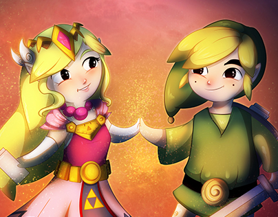 Zelda & Link - Symphony of the Goddesses