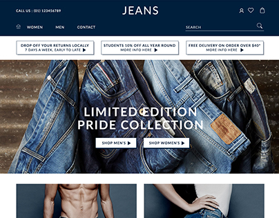 Online Jeans Shopping