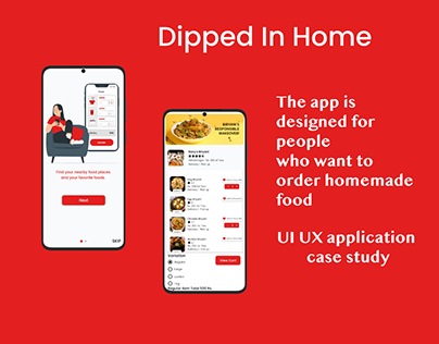 Dipped In Home - Food application
