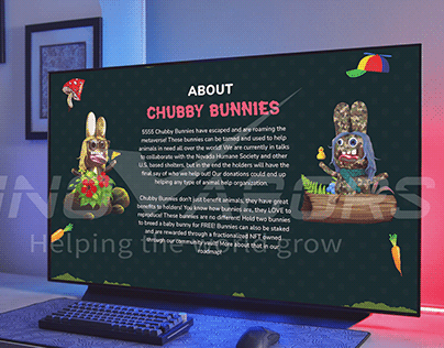 Chubby Bunnies NFT Website
