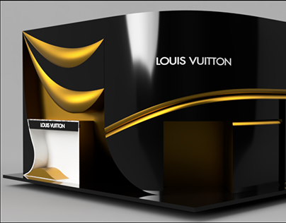 Louis Vuitton Store Window Visualizations on Behance
