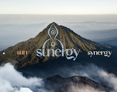 SUNERGY | logo for yoga retreat tours
