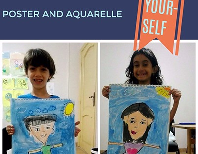 Self Portrait Art lesson for Kids