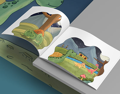 Dino Children Book