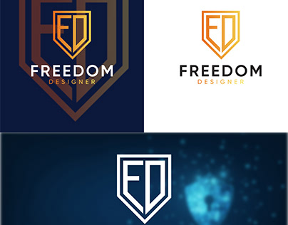 Freedon Designer Logo Project and Brand Identity