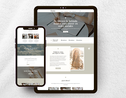 Project thumbnail - Roma | Web Design | Diseño Web | Wordpress | Elementor