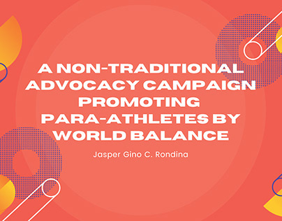 Life on Balance - A Non Traditional Advocacy Campaign