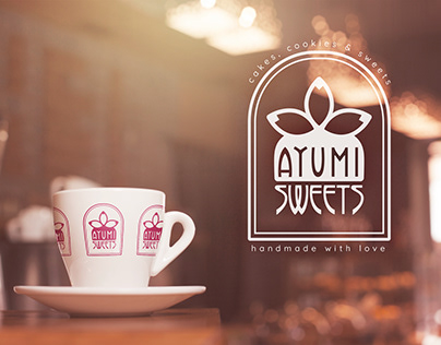 Branding for the patisserie Ayumi Sweets