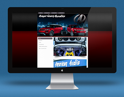Diseño sitio web American Audio