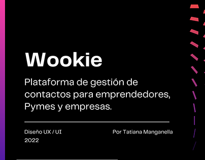 Wookie - Diseño UX/UI