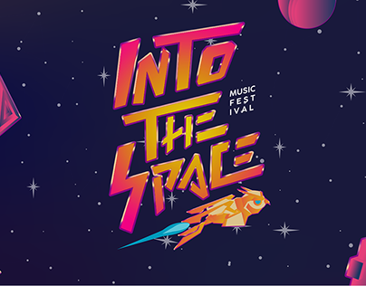INTO THE SPACE | Music Festival Identity