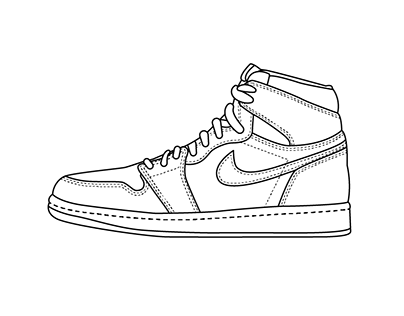 turn a product into a vector line art