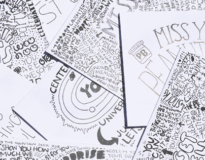 WORD MAP GREETING CARDS