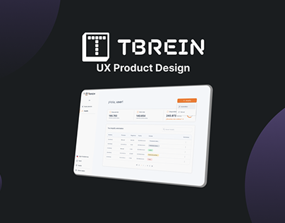 Tbrein - UX Product Design
