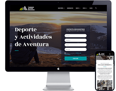 Branding y Desarrollo web Turismo Activo Granada