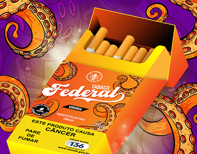 Design Embalagem Federal Tabaco