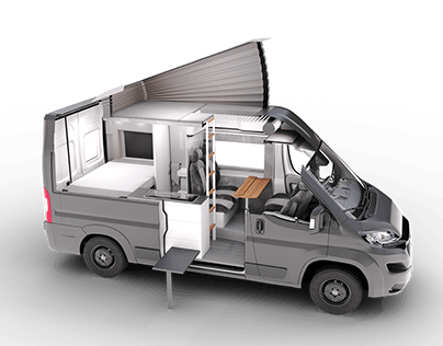 Project thumbnail - Vision Van - motorhome interior design