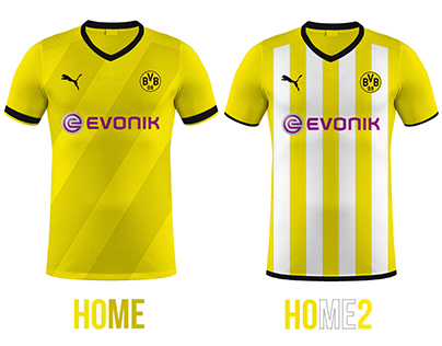 Borussia Dortmund Football Kits Home