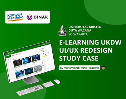 Project thumbnail - UKDW Redesign - UI/UX Case Study - Binar Academy