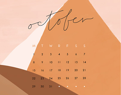 Monthly Calendars + Mailers