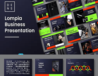 Lompia – Business Keynote Template