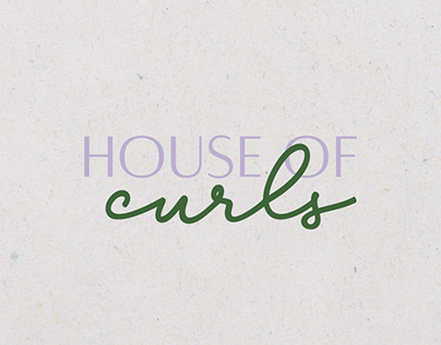 House of Curls - A fictional hair products brand