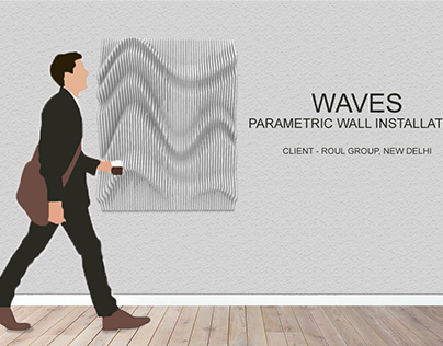 Waves | Parametic Wall Installation