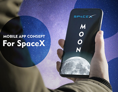 Nobile app consept for SpaceX