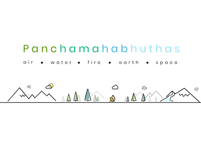 Panchamahabhuthas. An Illustration.