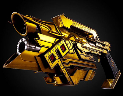 Golden weapon