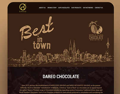 Chocolate Website Design