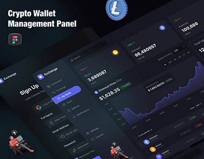 Crypto Wallet l Dashboard Design
