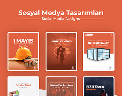 TK Alüminyum Sosyal Medya Tasarımları