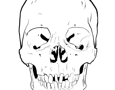 Skull outline