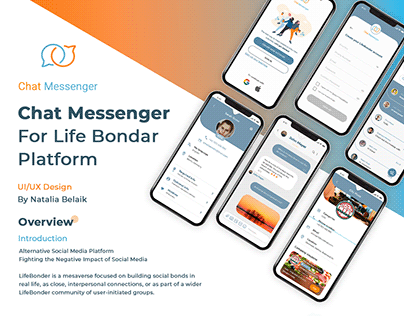 Chat messenger for Life Bonder platform.