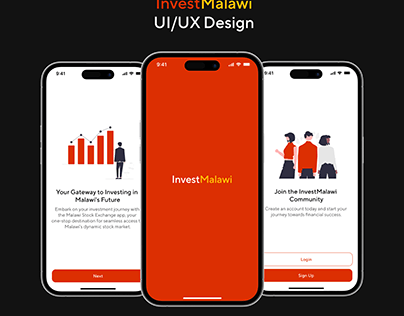 InvestMalawi UI/UX Design