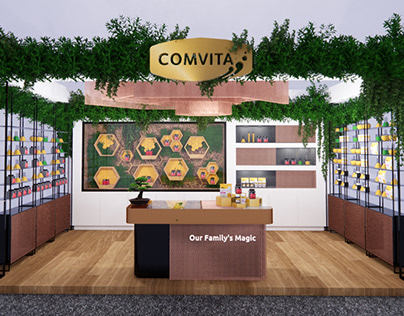 Comvita Booth : When Modern meets Natural