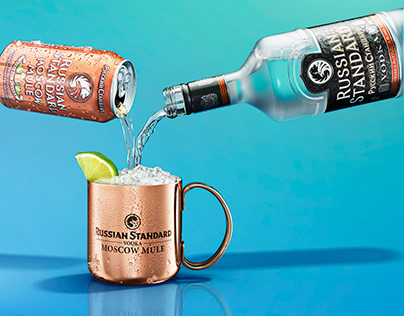Russian Standard Cocktail in can
