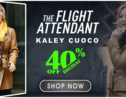 Kaley Cuoco The Flight Attendant Jacket
