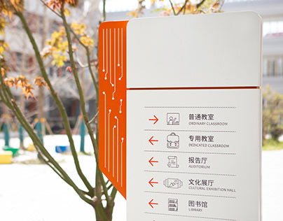 Guide 南京市软件谷小学导视系统设计
