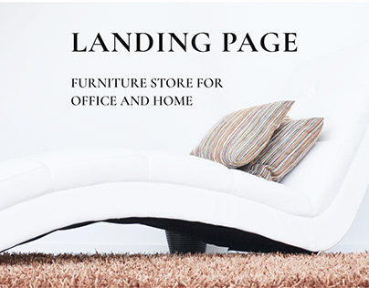 Landing Page Furniture store
