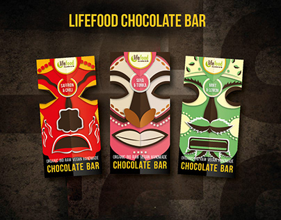 Lifefood Chocolate Bar – Packaging design