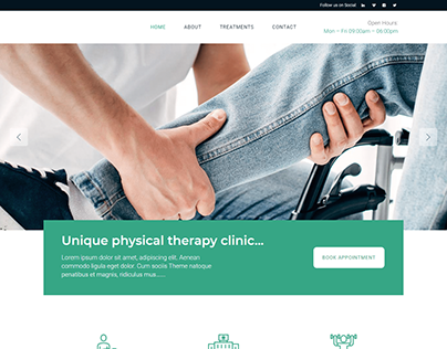 Chiropractic Wordpress Website .