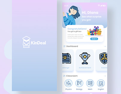 UI design for kindeal