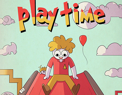 "Play Time" - Children's Illustration.
