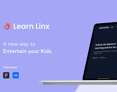 Web Presentation - Learn Linx - Kids Education App