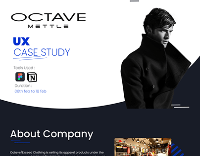 Octave mettle- Ux case study
